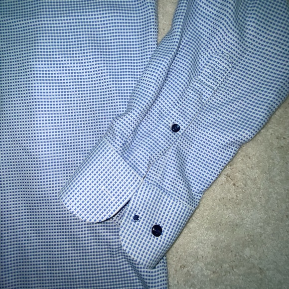 Nordstrom Men’s Non-Iron Trim Fit Dress Shirt - Picture 3 of 4